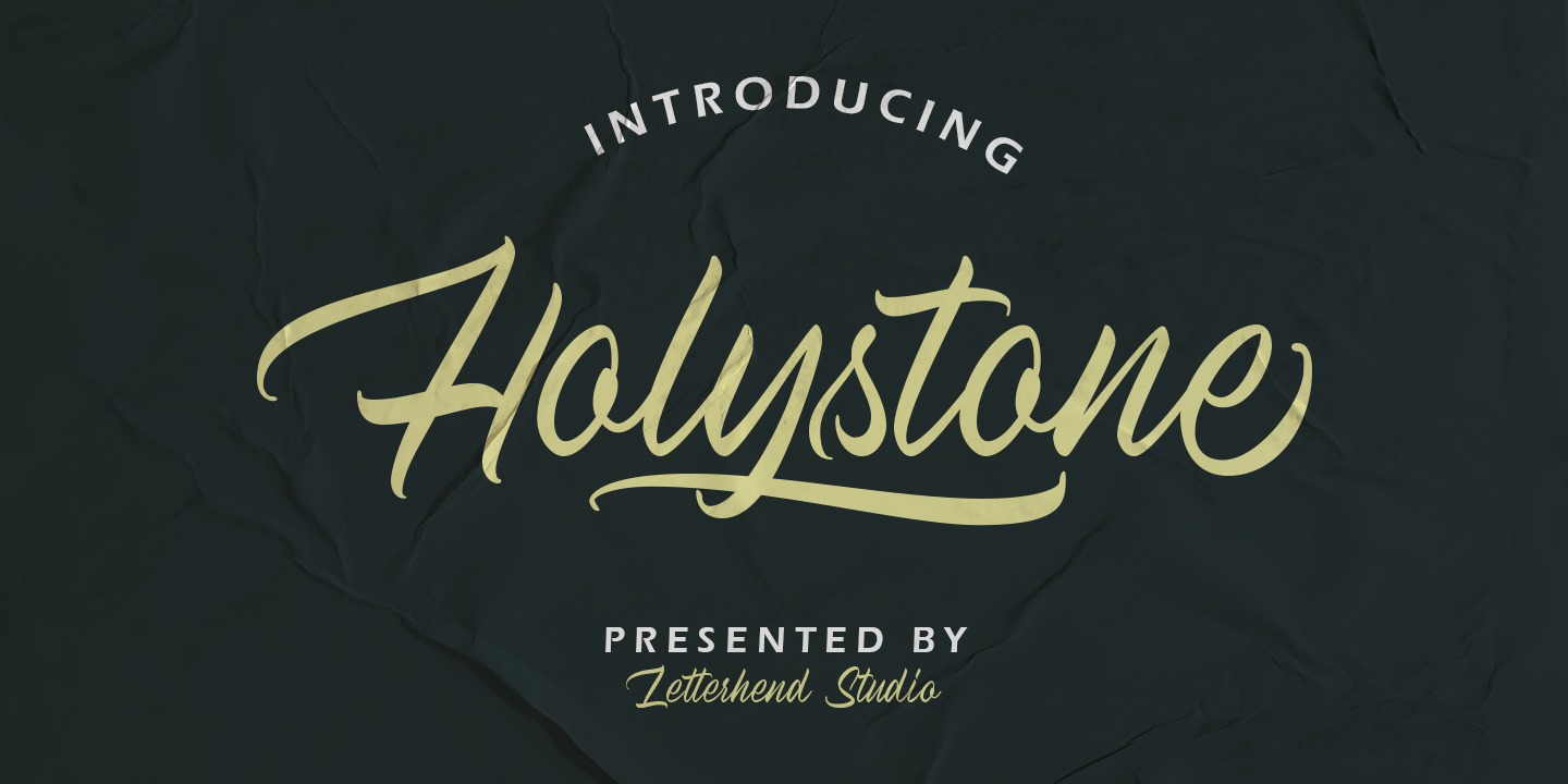 Шрифт Holystone